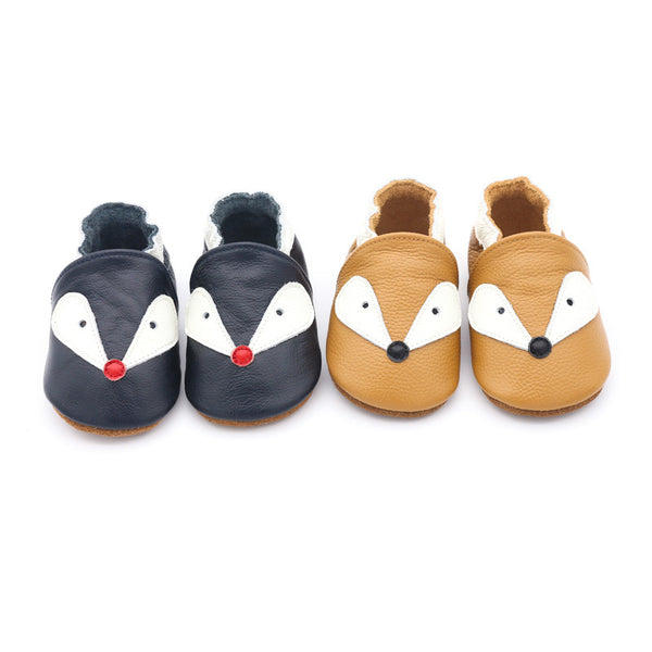 Leather baby shoes