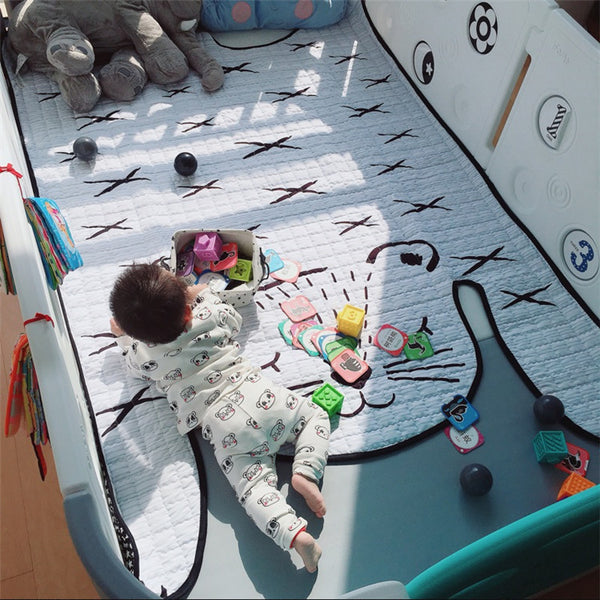 Animal-Figure Baby Play Mat