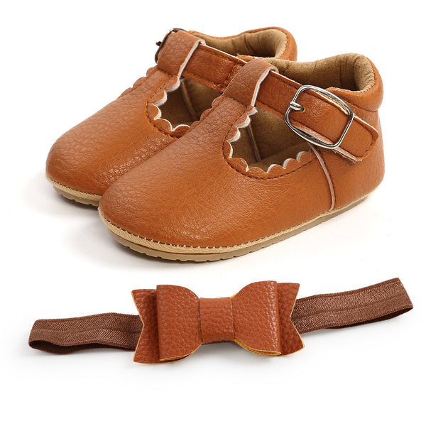 TrendyStepz Leather Baby Shoes