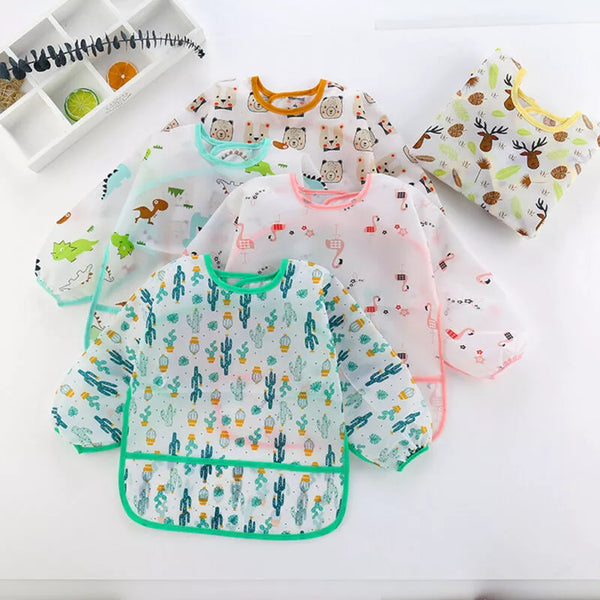 Long Sleeve Baby Bib - Momchecklist