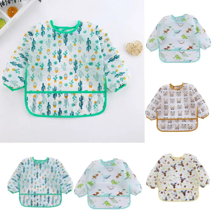 Long Sleeve Baby Bib - Momchecklist