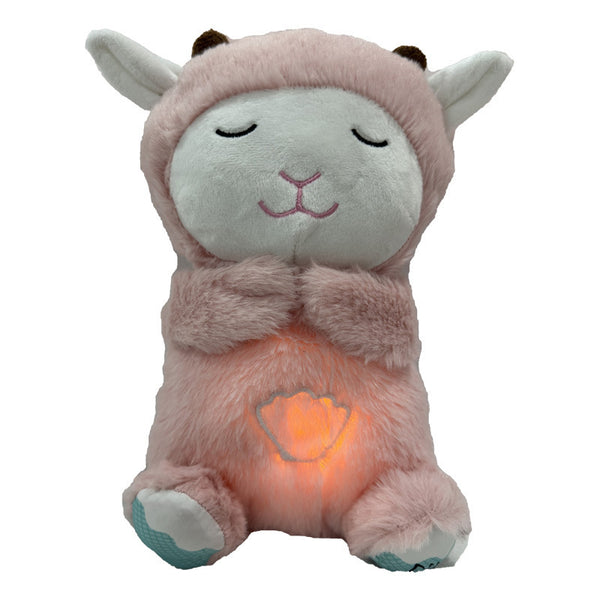 New Breathing Lamb Baby Music Plush Toy