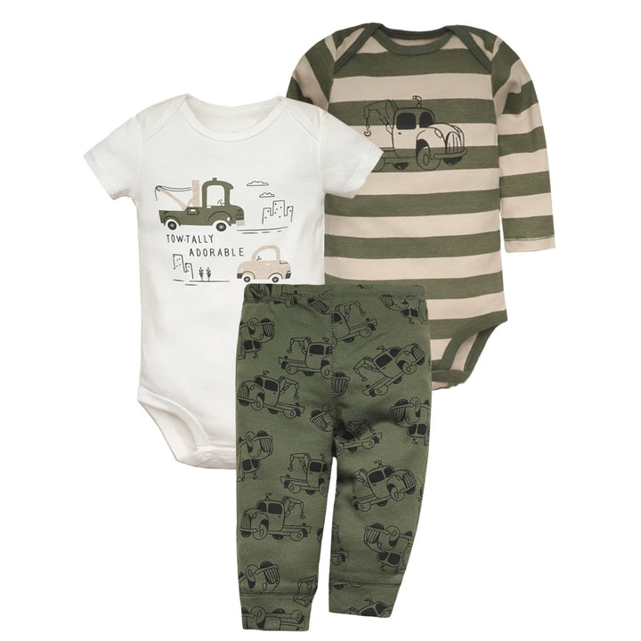 3PCS Baby Loungewear Set - MomChecklist.com