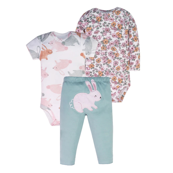 3PCS Baby Loungewear Set - MomChecklist.com