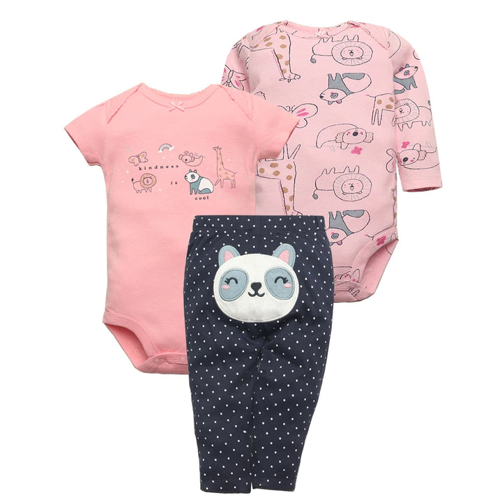 3PCS Baby Loungewear Set - MomChecklist.com