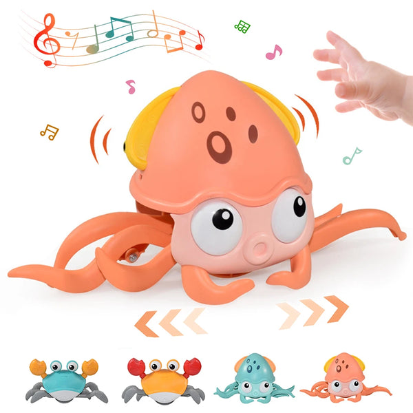 Octopus and Crab Musical Toy