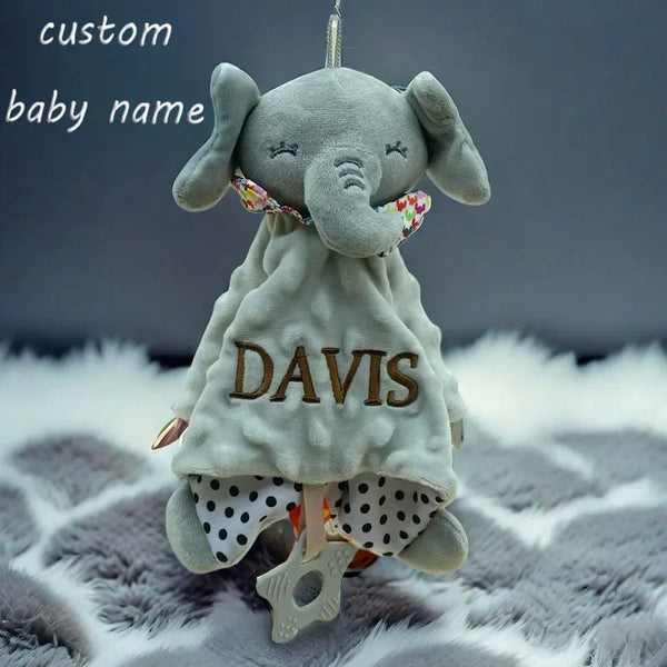 Animal-Shaped Personalized Baby Blanket