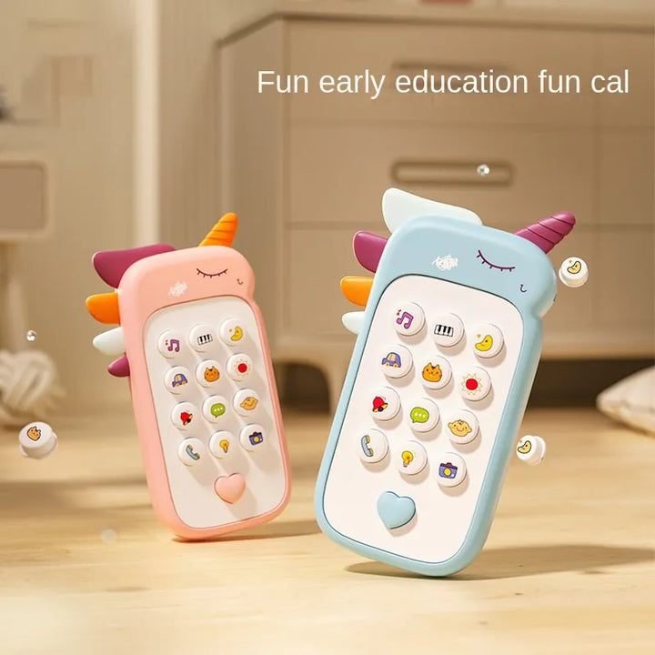 Baby Music Phone With Teether - Momchecklist