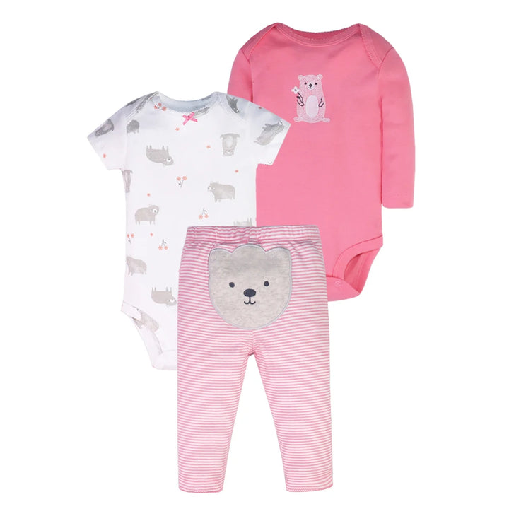 3PCS Baby Loungewear Set - MomChecklist.com