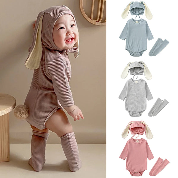 Baby Rabbit Easter Romper - MomChecklist.com