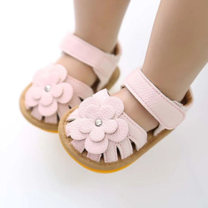 Floral Baby Sandals - MomChecklist