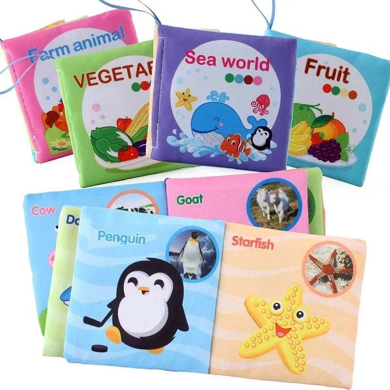 Educational Baby Early Learning Cloth Book Success