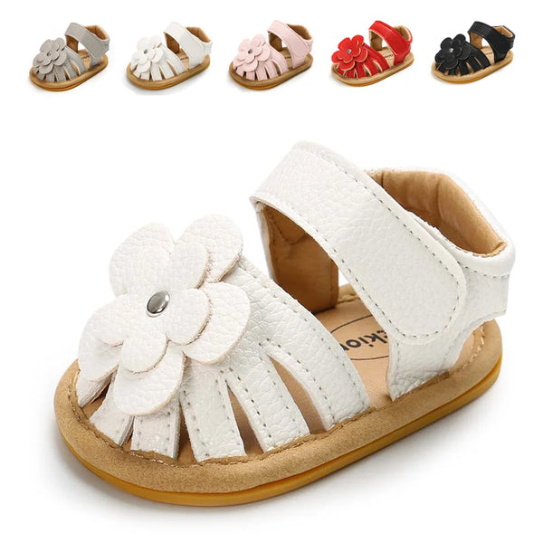 Floral Baby Sandals - MomChecklist