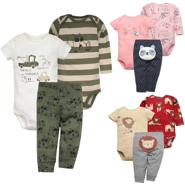 3PCS Baby Loungewear Set - MomChecklist.com