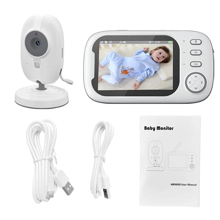 Wireless  Baby Monitor Night Vision - 2 Way Audio Talk Baby Security Camera - MomChecklist