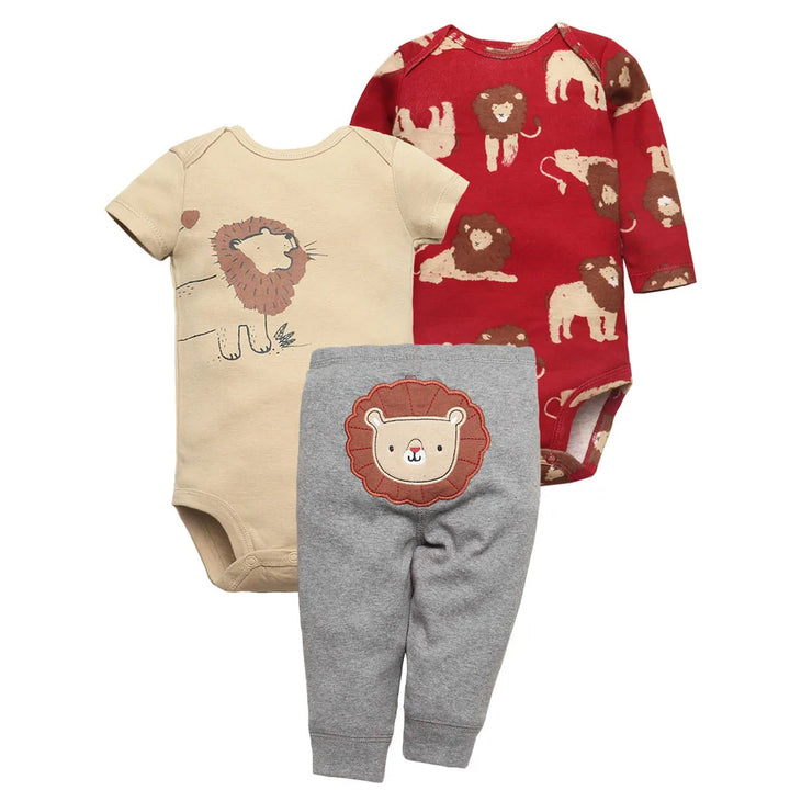 3PCS Baby Loungewear Set - MomChecklist.com