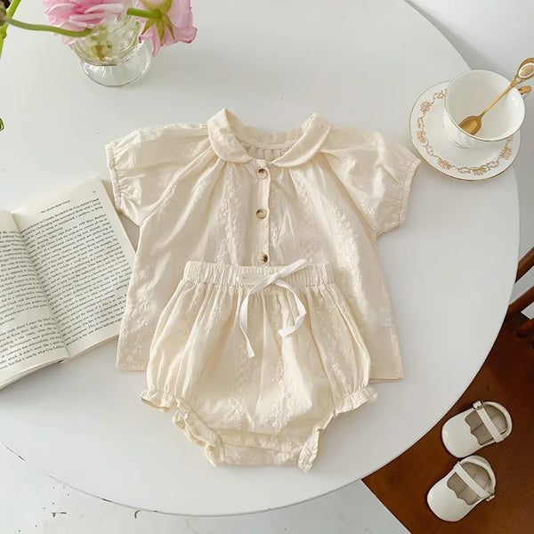 New Arrival Baby Girl Clothing Set Soft