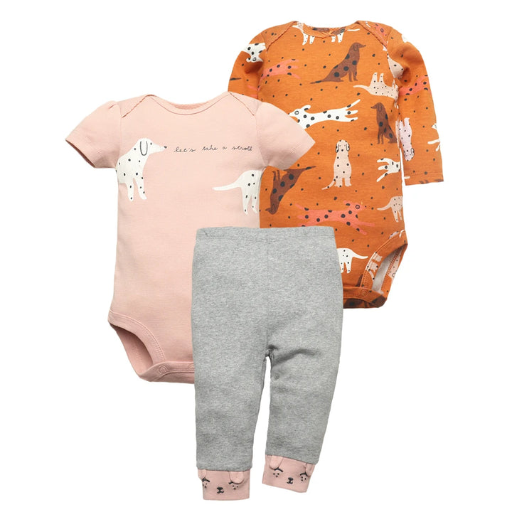 3PCS Baby Loungewear Set - MomChecklist.com