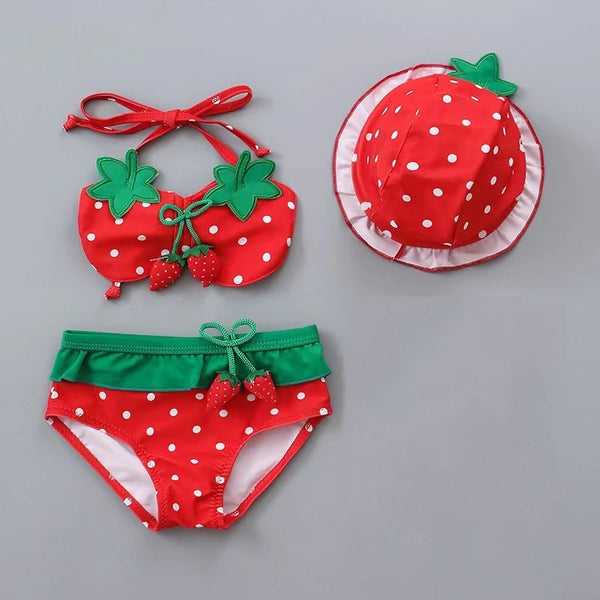 Strawberry Baby Tropical Bikini - MomChecklist