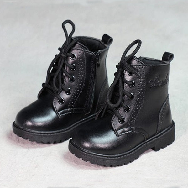 Spring And Autumn Boys' Baby Performance Leather Boots